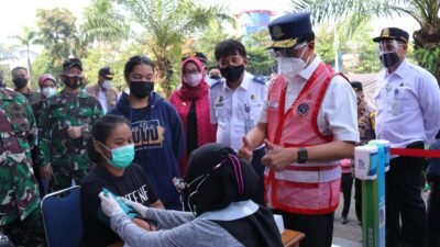 Kerjasama Kemenhub dan TNI AD Percepat Capaian Vaksinasi di Kabupaten Bogor