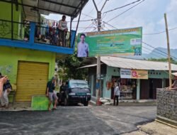 Berkat CSR PT Pertamina Jalan Poros Desa Malasari di Hotmix