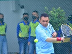 Jenderal Dudung Abdurrahman Resmi Buka Turnamen Tenis Lapangan KASAD Cup 2022