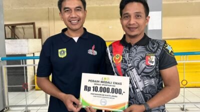 Dua Penembak Kabupaten Bogor Raih Emas di Porprov XIV Jabar