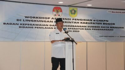 Sekda Kabupaten Bogor Minta Jajarannya Segera Selesaikan LHKPN Tahun 2023