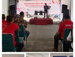 Puncak Peringatan HUT Kemerdekaan RI Ke-78 PWI Kabupaten Bogor Berharap Anggotanya Lebih Kompak