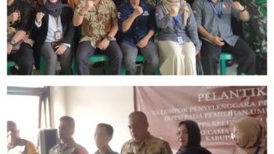 Pelantikan KPPS Kelurahan Pakansari Pemilu Tahun 2024