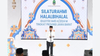 Sekertaris Daerah Kabupaten Bogor Hadiri Halal Bihalal Tingkat Propinsi Jawa Barat 